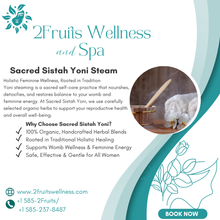 Load image into Gallery viewer, Sacred Yoni Steam Sessions in Boston | Womb Wellness &amp; Feminine Healing
